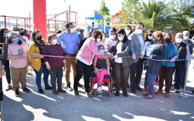 Se inauguró nueva plaza para el sector Jardín del Valle de Talca