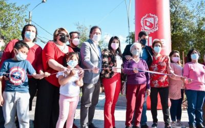 Vecinos agradecen inauguración de Plaza en sector norte de Talca