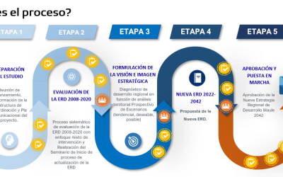 Conoce las etapas del proceso de actualización de la Estrategia Regional de Desarrollo del Maule 2022 -2042