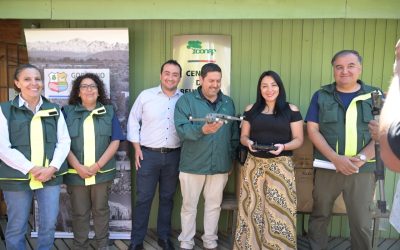 Gobierno Regional entregó drones a Conaf para la prevención y fiscalización de incendios forestales